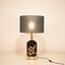 Lackierte Vintage Tischlampe aus Messing von Clar 11