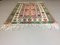 Tapis Kilim Tribal Vintage Rouge, Vert, Bleu et Beige, Turquie, 1960s 2