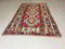 Tapis Kilim Tribal Vintage Bleu, Rouge, Noir et Beige, Turquie, 1960s 2