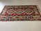 Tapis Kilim Tribal Vintage Bleu, Rouge, Noir et Beige, Turquie, 1960s 3