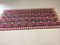 Vintage Red, Pink & Blue Square Tribal Kilim Rug, 1960s, Image 3