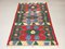 Vintage Turkish Red, Green & Blue Wool Kilim Rug, 1960s, Image 2