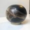 Dänische Ball Vase aus Keramik mit Abstraktem Dekor von Peter Sylvest, 1970er 2