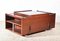 Italian Mahogany Veneer Coffee Table, 1970s 3