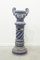 Italian Pot and Column Stand, 1890s 1