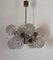 Mid-Century Hedgehog Glass Sputnik Hanging Lamp from Richard Essig, 1960s 1