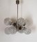 Mid-Century Hedgehog Glass Sputnik Hanging Lamp from Richard Essig, 1960s 5