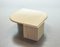 Travertine Coffee Table with Floating Faceted Top from Roche Bobois, 1970s 7