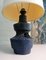 Lampada da tavolo in ceramica, anni '60, Immagine 3