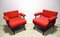 Mid-Century Corduroy Lounge Chairs, 1950s, Set of 2 2