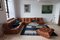 Vintage Brown Togo Living Room Set by Michel Ducaroy for Ligne Roset, 1979, Set of 5 2