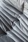 Set of Elephant Grey Velvet Togo Lounge Chair and Pouf by Michel Ducaroy for Ligne Roset 2