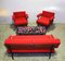 Italienisches Mid-Century Cord Sofa, 1950er 12