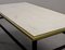 Mid-Century Coffee Table with White Marble Top, 1950s 7