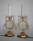 Wiener Kristallglas Tischlampen von Lobmeyr, 1950er, 2er Set 1