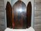 Mid-Century Art Deco Wooden Carved Triptych 7