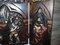 Mid-Century Art Deco Wooden Carved Triptych 5