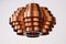 Copper Pendant Lamp, 1970s 1