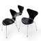 Series 3107 Esszimmerstühl von Arne Jacobsen für Fritz Hansen, 1990er 8