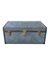 Blue Travel Trunk, Sweden, 1940s, Image 1