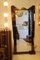 Grand Miroir Mural Mid-Century avec Porte-Manteau et Porte-Parapluies par Cristal Arte 1