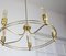 Lustre Minimaliste Mid-Century en Laiton 4