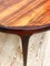 Mid-Century Modern Round Extendable Rosewood Dining Table by Ib Kofod Larsen for Faarup Møbelfabrik, 1960s 11