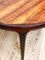 Mid-Century Modern Round Extendable Rosewood Dining Table by Ib Kofod Larsen for Faarup Møbelfabrik, 1960s, Image 11