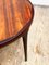 Mid-Century Modern Round Extendable Rosewood Dining Table by Ib Kofod Larsen for Faarup Møbelfabrik, 1960s, Image 4