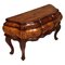 Antique Venetian Baroque Hand Carved Walnut Burl Chest of Drawers from Bovolone, Image 1