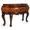 Antique Venetian Baroque Hand Carved Walnut Burl Chest of Drawers from Bovolone 2