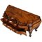 Antique Venetian Baroque Hand Carved Walnut Burl Chest of Drawers from Bovolone, Image 6