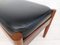 Set of Danish Teak Armchair & Stool, 1960s 15