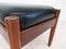 Set of Danish Teak Armchair & Stool, 1960s 16