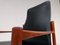 Set of Danish Teak Armchair & Stool, 1960s 5