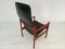 Poltrona e sgabello in teak, Danimarca, anni '60, Immagine 14