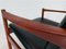 Set of Danish Teak Armchair & Stool, 1960s 9