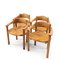 Pinewood Carver Dining Chairs by Rainer Daumiller, 1980s, Set of 4 7