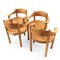 Pinewood Carver Dining Chairs by Rainer Daumiller, 1980s, Set of 4 8