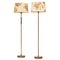 Finnish Floor Lamps Attributed to Paavo Tynell, 1950s, Set of 2, Image 1