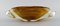 Large Oval Murano Bowl in Mouth Blown Art Glass with Spiral Design, 1960s 2
