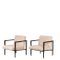 R3 Stühle von Branco & Preto für Mahlmeister & Cia, Brazil, 1950, 2er Set 1
