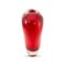 Murano Glass Sommerso Red & Clear Color Heart-Shaped Sculpture from Cenedese 2