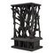 Mid-Century Black Wooden Sculpture with Branches by André Pailler, 1970s, Image 1