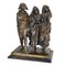 Escultura de figuras elegantes de bronce, Imagen 1