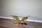 Sculptural Brass and Glass Coffee Table 5