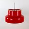 Lampe à Suspension Bumling Rouge par Anders Pehrson pour Ateljé Lyktan, Suède, 1960s 4