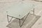 Modernist Wrought Iron & Sand-Cast Glass Coffee Table from Saint Gobain, 1930s 9