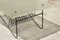 Modernist Wrought Iron & Sand-Cast Glass Coffee Table from Saint Gobain, 1930s 6