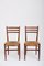 Mid-Century Teak & Rush Chairs by Otto Gerdau, Set of 2, Image 2